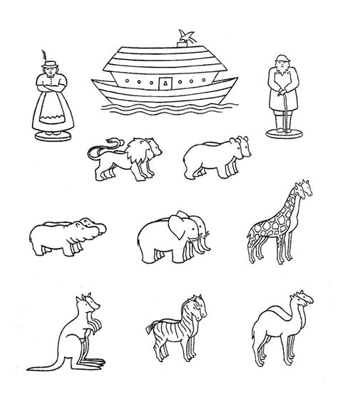 noahs ark animal coloring pages