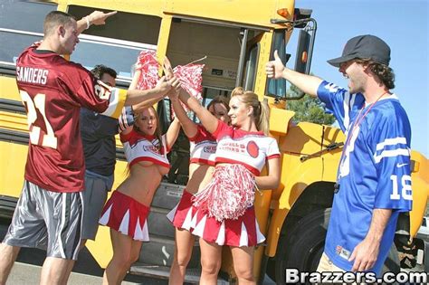 the school bus broke down and kinky cheerleaders fucking in wild pichunter