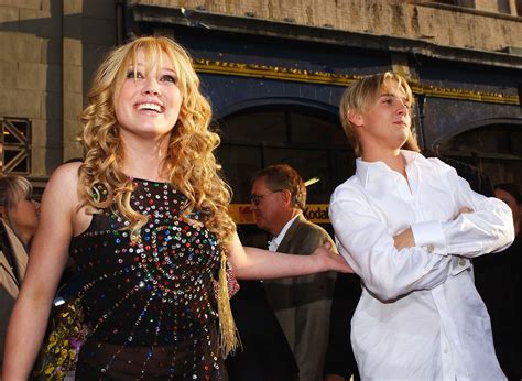 aaron carter finally realized all the hilary duff talk was