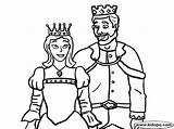 Queen King Coloring Printable Pages Kids Sheets Choose Board Boy sketch template