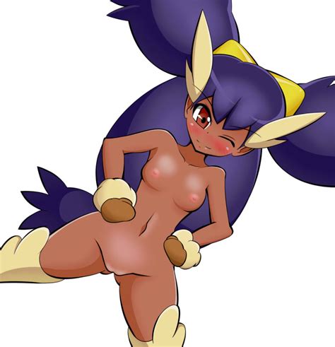 rule 34 blush breasts color cosplay female female only human iris pokemon lopunny lopunny