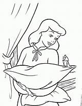 Cinderella Coloring Pages Printable Disney Princess Filminspector Sheets sketch template