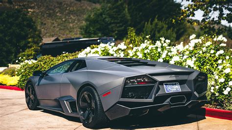 gray lamborghini huracan coupe car lamborghini reventon hd wallpaper