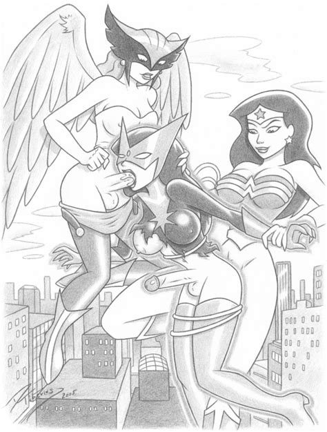 Hawkgirl And Wonder Woman Nude Wonder Woman And Hawkgirl Lesbian Porn