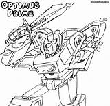 Optimus Prime Coloring Pages Face Sword Print Colorings Getdrawings Drawing sketch template