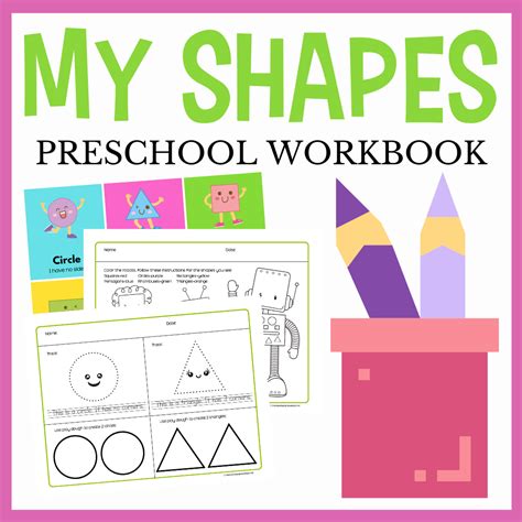 preschool shapes worksheets