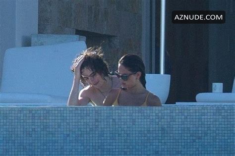 eiza gonzalez and timothee chalamet during a very steamy