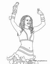 Shakira Desenhos Hellokids Dibujo Dancing Colorir Skakira Comj Línea sketch template