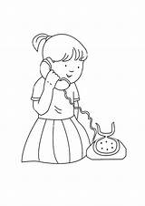 Phone Coloring Pages Popular sketch template