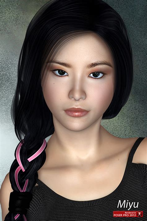 asian beauties 3d figure assets 3d models virtual world