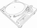 Turntable Illustration Turntables Drawing Line Dj Sketch Freeimages Beats York Part Street Getdrawings Paintingvalley Stock Minute Per sketch template