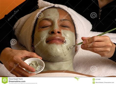 Spa Facial Aroma Mask Royalty Free Stock Image Image
