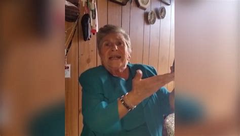 granny tells off grandson for drinking smirnoff because she thinks ice