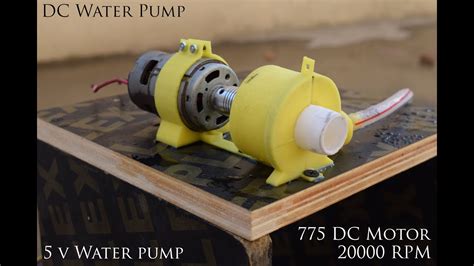 diy  printed dc motor water pump youtube