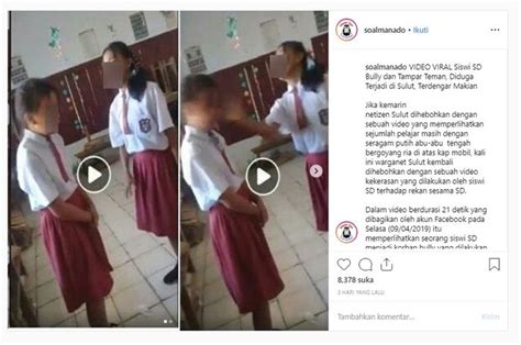 Viral Video Siswi Sd Tampar Teman Di Kelas Dinas Pendidikan Manado