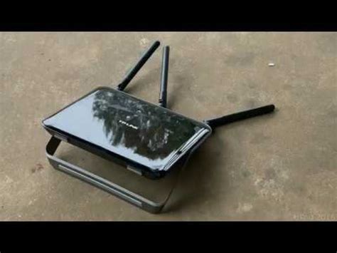 wireless router smashed youtube