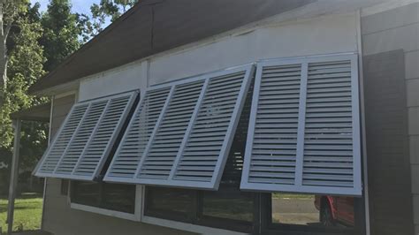 shutter style bahama awnings haggetts aluminum