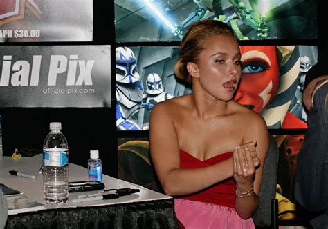 hayden panettiere cleavage at comiccon naked nudity see through upskirt nude nakedness