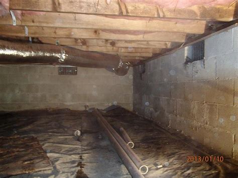 crawl space repair rehoboth homes crawlspace  transformed   great clean crawlspace