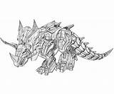 Cybertron Grimlock Optimus Slag sketch template