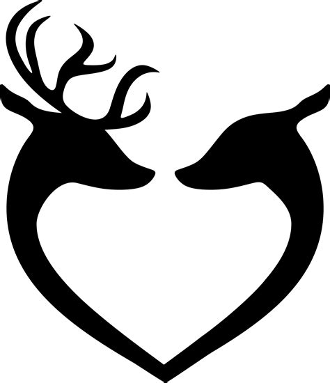 deer head silhouette vector   vectorifiedcom collection