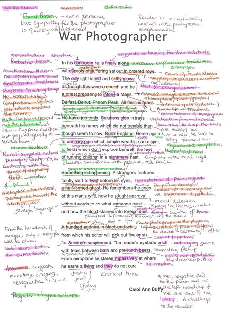 annotated poem
