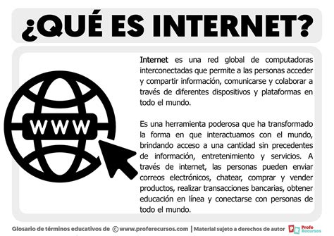 es internet definicion de internet