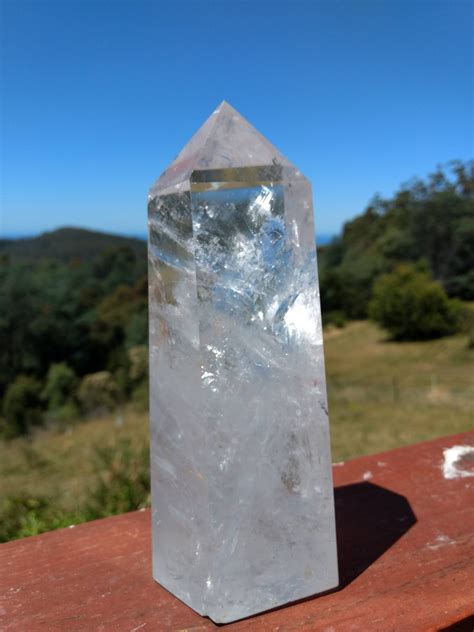 giant clear quartz crystal generator obelisk vortex healing centre
