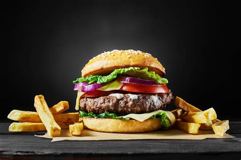 french fries food burger  ultra hd wallpaper