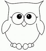 Coloring Owl Pages Cute Popular sketch template