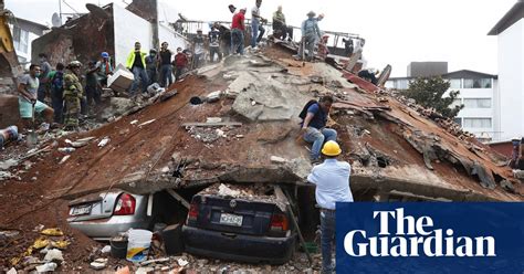 Rescuers Fight To Save Lives In Mexico City After Earthquake In