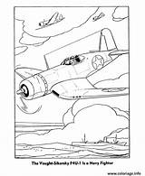 Guerre Veterans Avion Print Airplanes Azcoloring sketch template
