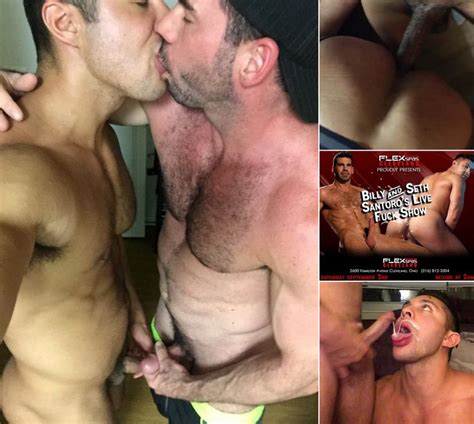 billy santoro and seth santoro live fuck show at flex spas cleveland and bareback sex tapes on