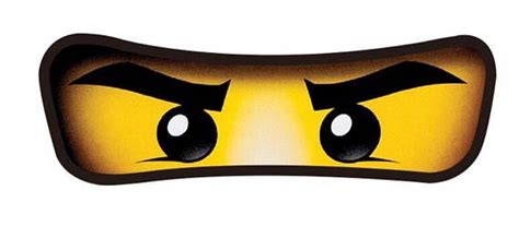 inspired lego ninjago eyes precut stickers party supplies lolly loot