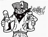 Graffiti Gangster Characters Wall Unknown Posted Am sketch template