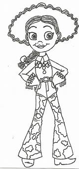 Jessie Toy Story Coloring Pages Drawing Deviantart Dani Getdrawings Comments Library Clipart Coloringhome Cartoon sketch template