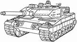 Tank Coloring Pages Army Printable sketch template