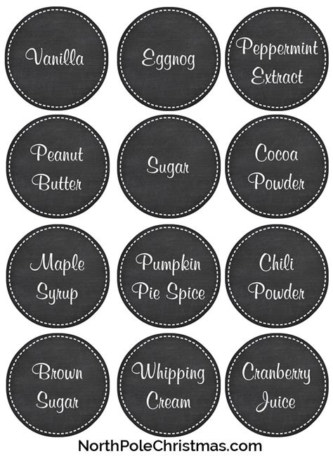 printable hot cocoa labels