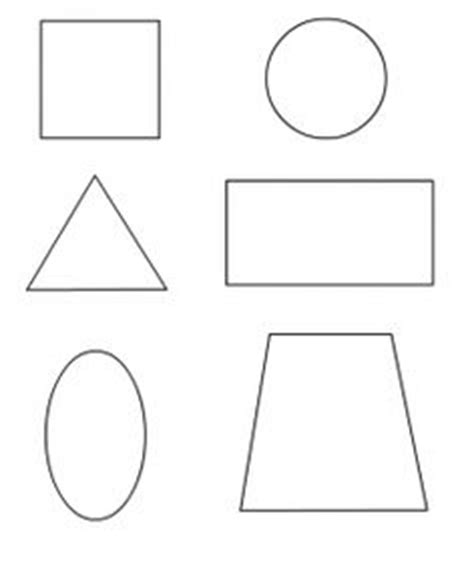 shapes templates  print  shapes