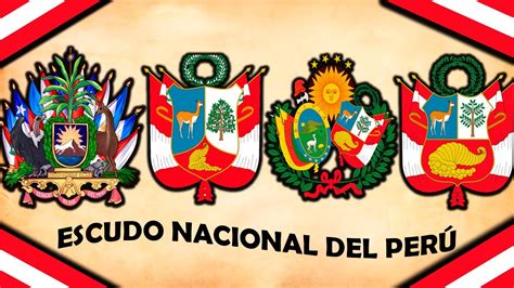 evolución del escudo nacional del perú 🇵🇪 youtube