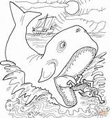 Coloring Pages Jonah Whale Printable Bible Story Kids Activities Sheets Pre God Crafts Lesson Christian 2010 Plan Template Colouring Drawing sketch template