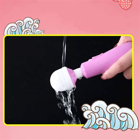 360 degree rotate vibrator wand massager handheld clit g spot vibrator