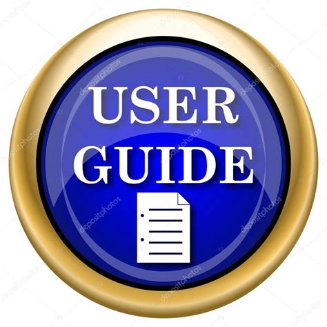 user guide icon stock photo  valentint