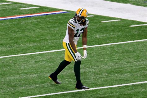 packers wr davante adams showing hes     game