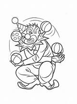 Clowns Coloring Pages Clown Picgifs Animated sketch template