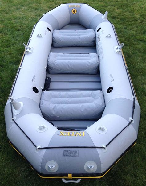 intex mariner  inflatable raft review  budget raft man  fire