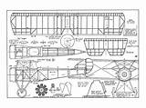 Sopwith Pup sketch template