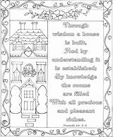 Proverbs Coloriage Nkjv Catholique Journaling sketch template
