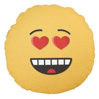 smiling face  heart shaped eyes  pillow zazzlecom smile
