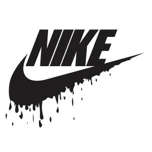 buy dripping nike black logo eps png   usa